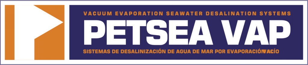Seawater vacuum desalination PETSEA VAP