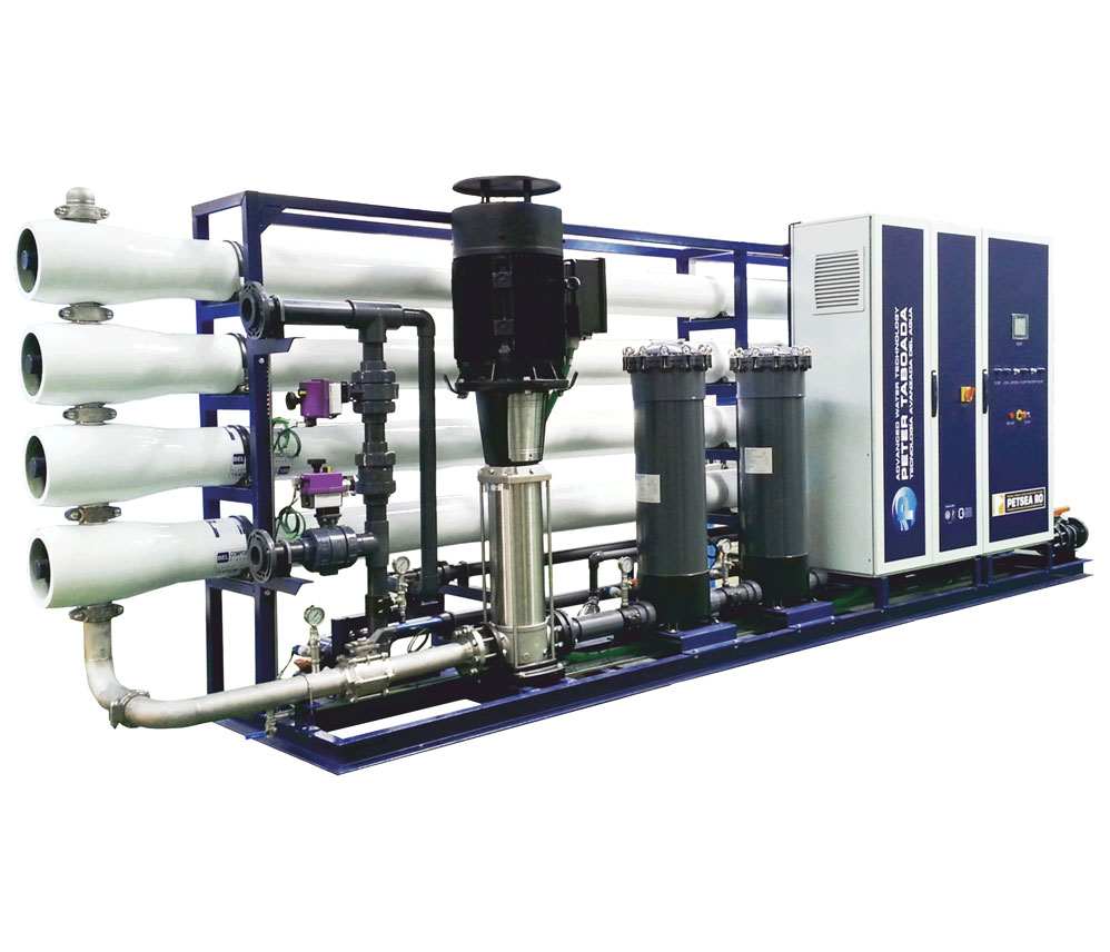 Sistema alta producción de osmosis inversa Agua dulce